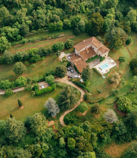 aerial-view-villa-swimming-pool-forest